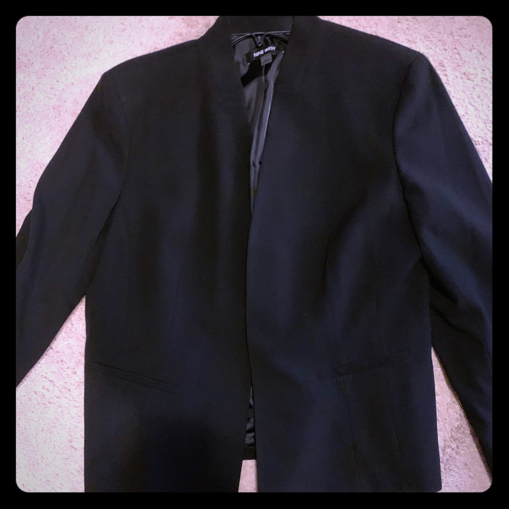 Nine West black blazer size L